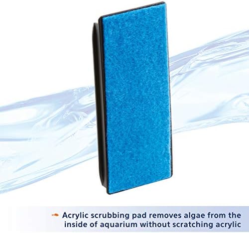 Aqueon Aquarium Algae Scraper, Fish Tank Cleaning Magnet, Large - Image 5