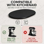 Ibyx Mixer Slider, Stand Mixer Sliding Mat, Black, 5.5 Qt, Made in Canada - Image 5