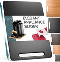 Ibyx Appliance Slider, Sliding Tray for Coffee Maker, 9.5x14 in, Black by Ibyx