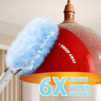 30 Count Duster Kit Refills with 3 ft Extendable Handle for Swiffer - Image 4