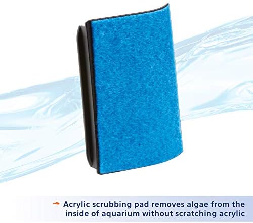 Aqueon Aquarium Algae Scraper, Fish Tank Cleaning Magnet, Mini - Image 5