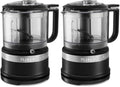 KitchenAid 3.5-Cup Food Chopper, medium, Matte Black (Pack of 2) by Unknown