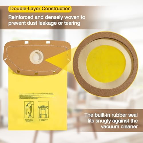 AH10232 Vacuum Bags for Hoover MPWR 40V Cordless Backpack CH93619 CH9360 - Image 5