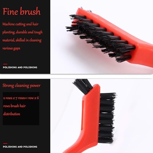 3pcs Nylon Cleaning Brushes Small Wire Brush Set for Cleaning Rust Removal in Holes - Image 4