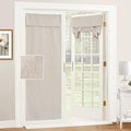 RYB HOME Privacy French Door Curtains for Back Glass Door Inside House by RYBHOME
