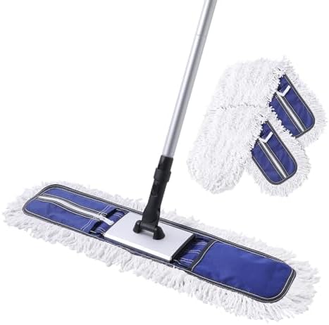 CLEANHOME 24" Commercial Dust Mop for Floor Cleaning Heavy Duty by CLEANHOME