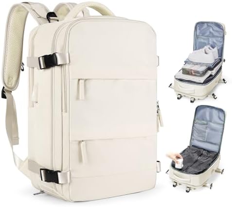 coofay Vacuum Backpack Travel with Pump Vacpack Travel Backpack with Vacuum System Mochila de Viaje Compresion al Vacio Easyvacpack Airbag Backpacks for Traveling Carry on Luggage by coofay