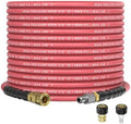 3/8" 4800PSI Pressure Washer Hose 50FT with 360° Swivel Quick Connect, Flexible & Kink Resistant Steel Wire Braided & Durable for Hot/Cold Water, High Power Washer Hose With M22 14mm Adapter by Unknown