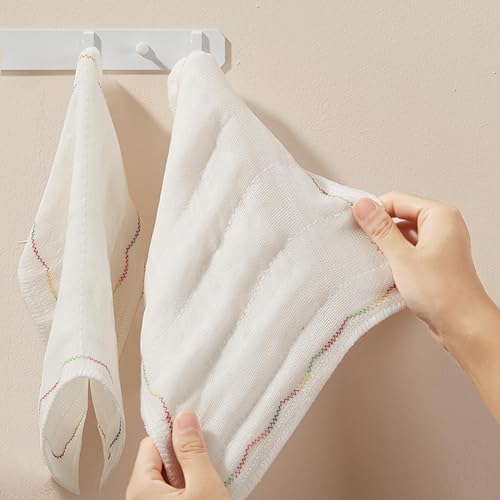 JOYMOOP Microfiber Cleaning Cloth, 20 Piece Set, Medium, White - Image 6