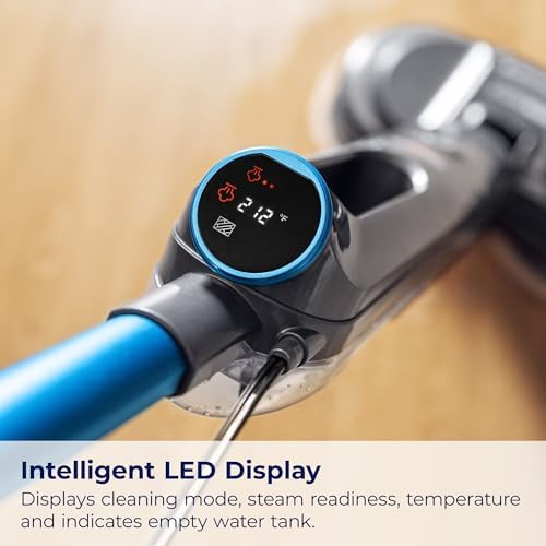 BISSELL Spinwave SmartSteam Steam Cleaner Mop, Swivel Steering, 3897A - Image 3