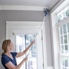 Unger Connect and Clean Dusting Kit with 4' Steel Pole, Features Microfiber Duster, Cobweb and Corner Duster and Wide Blind Duster, High-Access Dusting and Cleaning of Blinds, Windowsils, Cabinets - Image 4