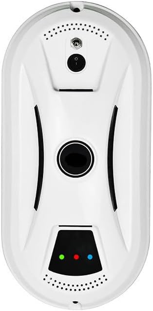 Window Cleaning Robot, Dual Spray Magnetic Glass Cleaner, Remote Control, White, 29x14x10 cm, Electric Powered, with Microfiber Pads by Unknown