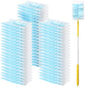 60 Count Electrostatic Duster Refills Compatible with Swiffer Duster,Multi-Surface Dusting Refills,Microfibre Dusters for Cleaning with 1Pcs Retractable Handle,Unscented by Senowi