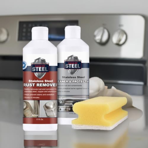 CLEAN MY STEEL Stainless Steel Rust Remover Kit 17 Fl Oz - Image 6