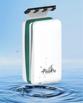 Pawfly Strong Magnetic Fish Tank Cleaner Aquarium Magnetic Glass Cleaner Brush with 2 Detachable Scrapers, Floating Scrubber Brush Cleaning Tool for 1/4-1/2 Inch Thick Glass by Pawfly