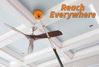 5-25 ft Cobweb Duster with Extension Pole 30+ Foot High Reach - Image 5