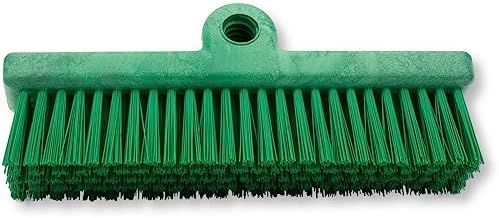 SPARTA 40423EC09 Plastic Floor Scrub Brush, Wall Brush, Equipment Brush with Nonabsorbent Bristles for Industrial Kitchens, Hospitals, Commercial Cleaning, 10 Inches, Green, (Pack of 2) - Image 3