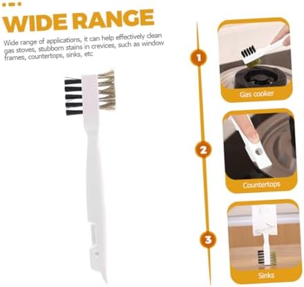 Gas Stove Cleaning Brush with Ergonomic Handle Multi Function Cooktop Scrub Brush for Gaps and Grime Removal Kitchen Utensils for Efficient Cleaning - Image 5