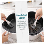 4pcs U Shaped Stovetop Cleaning Brush with Hooked Head - Image 3