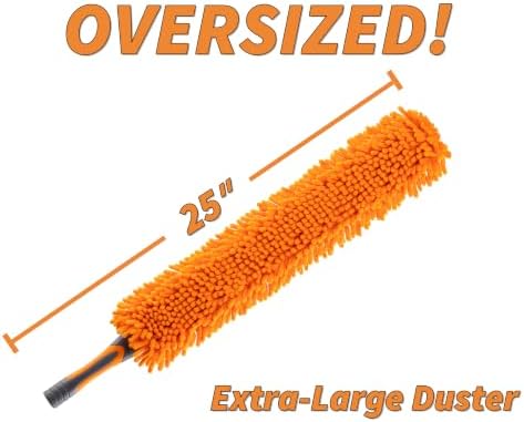 Flexible Ceiling Fan Cleaner Duster for High Ceiling (Pole Sold Separately) - Image 2