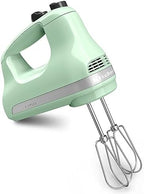 KitchenAid 5-Speed Ultra Power Hand Mixer, Stainless Steel/Plastic, White by Unknown