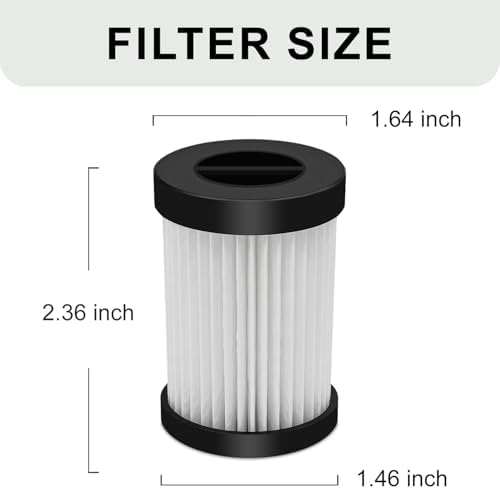 4-Packs HEPA Filter Compatible with FEPPO LW-P1012 Mattress Vacuum Cleaner - Image 7