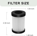 4-Packs HEPA Filter Compatible with FEPPO LW-P1012 Mattress Vacuum Cleaner - Image 7