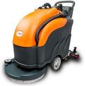 SUNMAX 22" Walk-Behind Floor Scrubber, Lithium Battery by SUNMAX