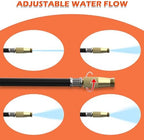 18FT Reach Gutter Cleaning Tool, Gutter Wand with Hose Attachment - Image 4