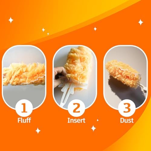 Multi Surface Duster Refills, 360-Degree Heavy Duty, 100 Count, Compatible with Swiffer Dusters - Image 6