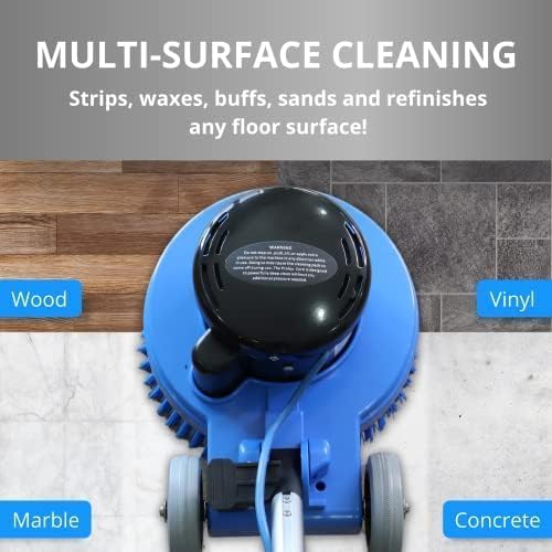 Prolux Core 13 inch Electric Floor Buffer Scrubber and Polisher Machine - All Floor Surfaces - Image 5