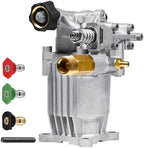 TOOLCY Pressure Washer Pump 3/4" Shaft, 2600-3300 PSI, 2.6 GPM by TOOLCY
