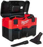Milwaukee 0880-20 18-Volt Cordless Wet/Dry Vacuum, Red by Milwaukee