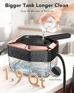 Homeasy Steam Cleaner for Home, 1500W Portable Steamer with 1.8L Tank - Image 5