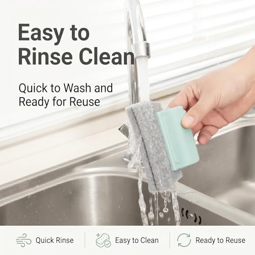 Window Track Cleaner, 3-Pack Cleaning Tools Handheld Cleaning Kit - Image 6