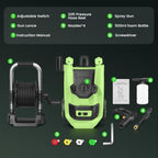 Heavy Duty Electirc Pressure Washer 5000 PSI 4.0 GPM, Green - Image 7