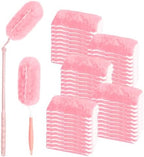 Pink Duster Refill for Swiffer Duster, 50 Count Disposable Dusters Kit by MopPadReills