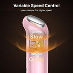 InstaWhisk Milk Frother with Variable Speed, Rechargeable Coffee Frother Wand with Detachable Double Whisk, Handheld Electric Stirrer for Latte, Cappuccino, Matcha, Almond Milk, Protein, Pink - Image 2