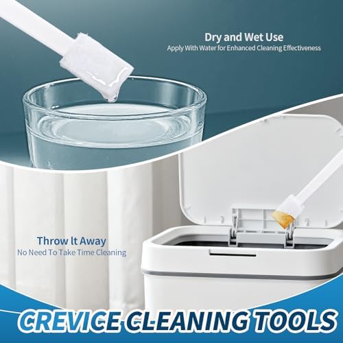 42 Pcs Disposable Crevice Cleaning Brush Set for Small Spaces - Image 4