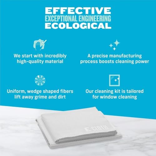 E-Cloth Window and Glass Cleaner Kit, Just Add Water - 2 Kits - Image 3