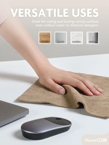 Fantasticlean Kitchen Towels Roll, 80 Sheets,10''(Pink,Blue,Tan,Moss Green) - Image 6