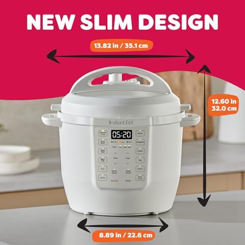 Instant Pot 6QT RIO 7-in-1 Multi-Cooker, Pressure Cooker, Slow cook, Sauté, Steam, Rice Maker, Yogurt, & Warmer, Sea Salt, 6 Quarts - Image 7