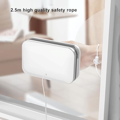 Magnetic Window Cleaner Strong High Safety Large Handle Double Sided for 3-10mm Glasses Gray 1pc Practical Tool for Home and Greenhouse Glass - Image 5