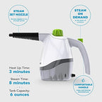 Steamfast SF-210 Handheld Steam Cleaner, 6 Accessories Included, 12-Foot Power Cord, Chemical-Free Steam, Heats Up in 3 Minutes, 6-Ounce Water Tank, Powerful Steam Removes Dirt, Grime, Grease and More - Image 4