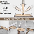 Wet Spray Mop for Floor Cleaning with 14 oz Bottle & 3 Microfiber Pads - Image 3