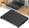 BJADE'S Stove Cover Board - 15"x22"x3" Gas/Electric Range Top Cover with Anti-Slip Feet, Kitchen Organizer & Noodle Board, Black Cooktop Protector for Counter Space Expansion by BJADES