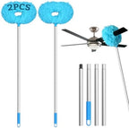Eunice 2PCS Ceiling Fan Cleaner Duster with Extension Pole, Blue 4.2FT by Eunice