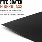 Stove Top Protector for Whirlpool Gas Range Stove, Custom Fit Ultra Thin Reusable Burner Splatter Spill Guard Protective Cover Liner - WFG320M0BB - Image 7