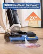 Tineco Corded 3-in-1 Wet Dry Vacuum Mop with Steam Function, Floor ONE S6 Stretch Steam BoostSteam, 320℉ High-Temp Steam Cleaning, 180° Lay-Flat, Anti-Tangle Design, One-Touch Self-Cleaning - Image 2