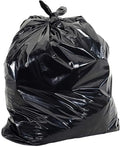 Aluf Plastics 60 Gal Black Trash Bags, E-Z Tie Flap, 2.0 MIL (EQ.) (100 Pk) by AlufPlastics